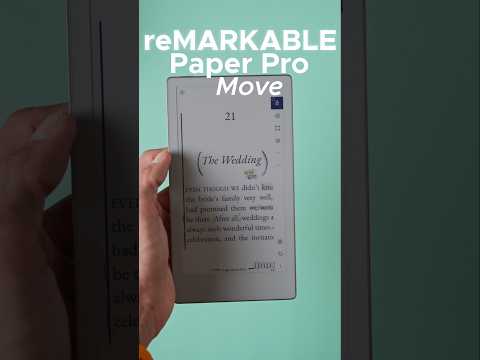 Hands-On With the reMarkable Paper Pro Move Build #einktablet