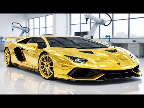 Creating a one-of-a-kind Lamborghini SC18 Alston in 24k gold: final finishing touches.