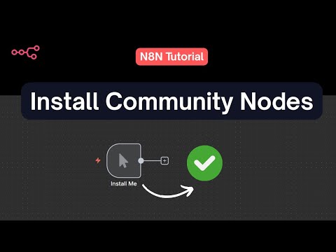 How to Use Community Nodes in N8N to Automate Faster & Easier