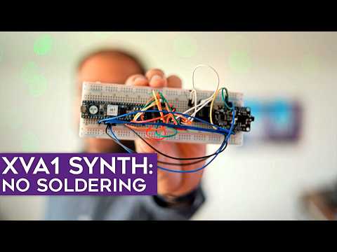 XVA1 DIY FPGA synthesizer: no soldering build