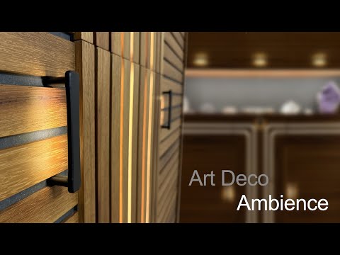 Building a Luxurious Art Deco Inspired Cabinet