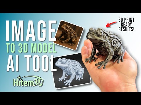 How I Used ChatGPT + Hitem3D To Create 3D Printable Models in Minutes!