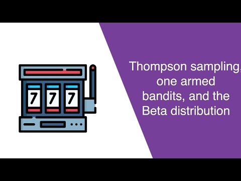 Thompson sampling, one armed bandits, and the Beta distribution