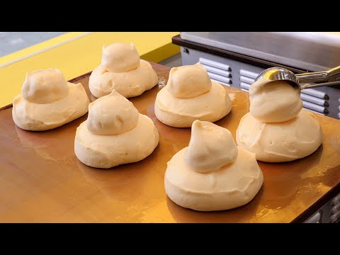 수플레 팬케이크 / original souffle pancake / korean street food