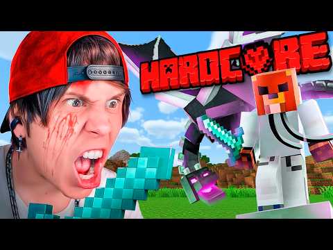 Me pasé Minecraft con 1 Vida