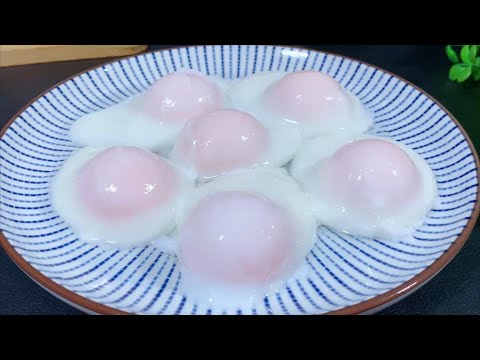 Perfect Poached Eggs: No Mess, No Fuss❗完璧なポーチドエッグの作り方❗散らずに美味しく❗완벽한 수란 만들기:흩어짐 없이 맛있어요❗水煮荷包蛋这样做，完美又好吃