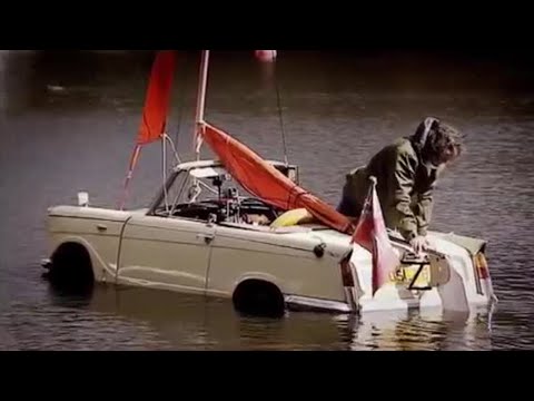 The Car Boat CHALLENGE - Amphibious Cars in a Lake! |Top Gear