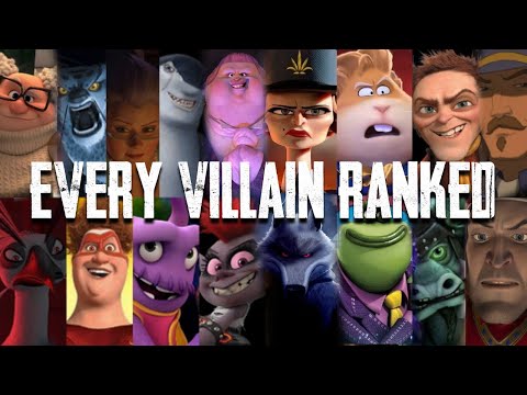Ranking Every DreamWorks Villain
