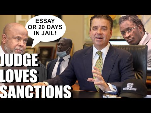 YSL JUDGE THREATENS  LAWYER WITH JAIL & Locks Up Juror for Recording - Criminal Lawyer Reacts