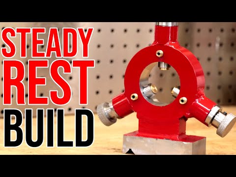 Making A steady Rest For The Lathe