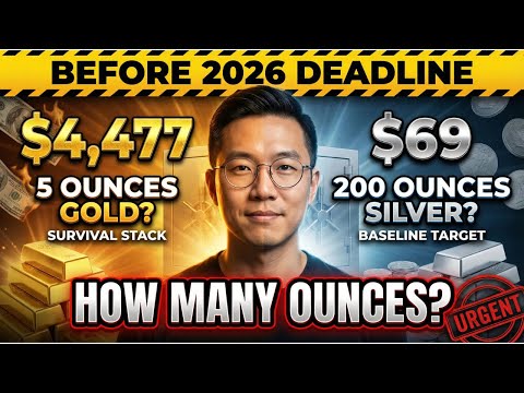 How Many Ounces of Gold & Silver Should You Own Before 2026?