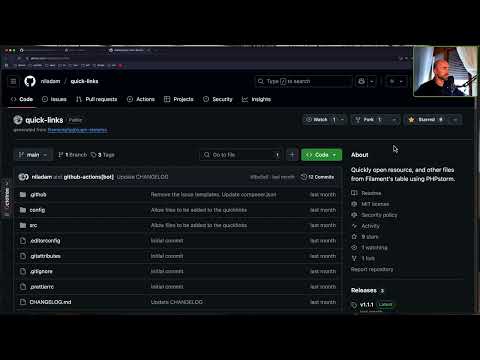 Filament Quick Links Plugin - Preview