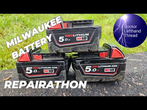 Can I Fix These Broken Milwaukee Batteries?