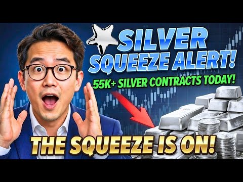 The Silver Squeeze is HERE – 55k+ Contracts Traded Today