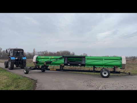 2 UNITS HAVE BEEN UPDATED AT ONCE🔥❗️NEW VELES AGRO CX 8.4 HARVESTER 🇺🇦+ VELES AGRO TROLLEY🇺🇦👍STRA...