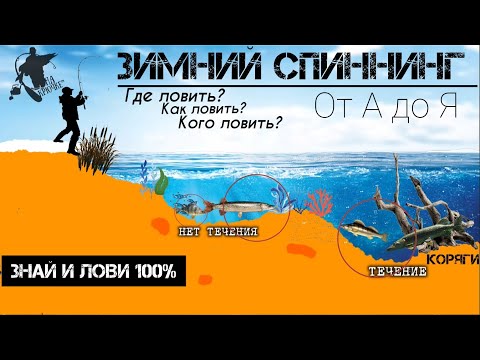 Зимой со спиннингом! ГДЕ, КАК, КОГО ловить зимой на спиннинг? Школа рыбалки!  #зимняя рыбалка #щука