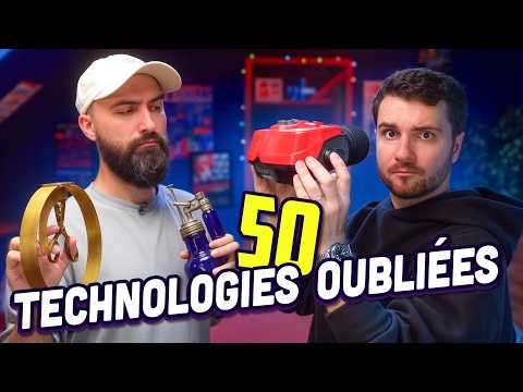 ON TESTE 50 TECHNOLOGIES OUBLIÉES (certaines sont folles)