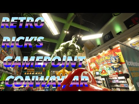 Retro Rick's Gamepoint Store Tour Retro Fest Weekend