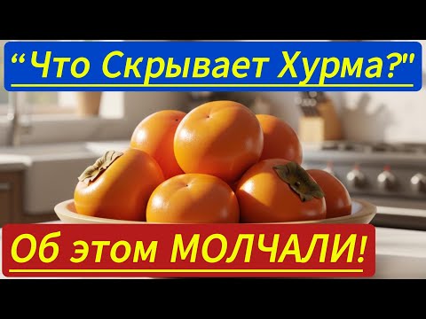 “Что скрывает хурма? Об этом молчали!”