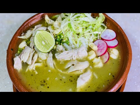 Green Pozole (delicious and quick)