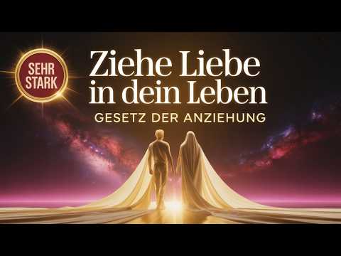 Liebe manifestieren – Einschlafmeditation mit dem Gesetz der Anziehung