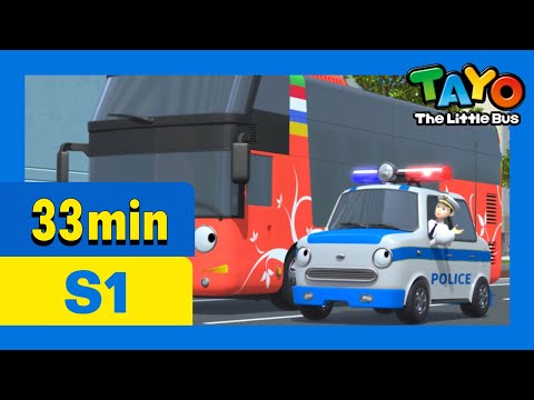 太友 第1季連續看 第1集~第5集 (60分) | 小公交车太友 | Tayo the Little Bus Chinese