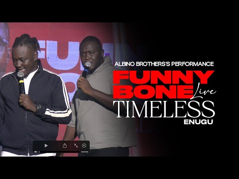 Albino Brothers thrill audience at Funnybone Live Enugu
