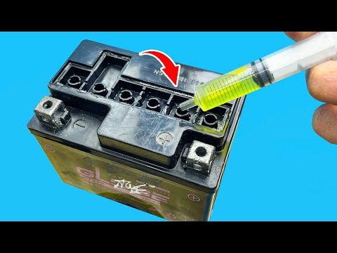 An Old Battery is Like New After 1 Minute! Quick Way to Restore Old Batteries!