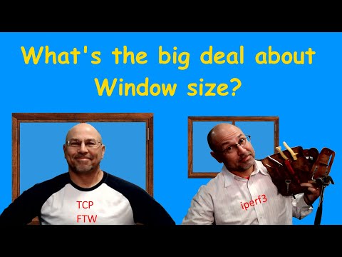 iperf3 & TCP window size