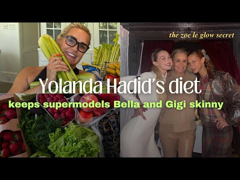The Diet That Keeps Bella & Gigi Hadid Supermodel Skinny