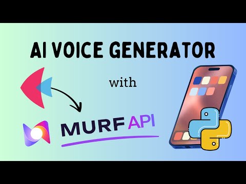 Build a text to speech app with Murf API - on Python & Flet (Easy Tutorial!)