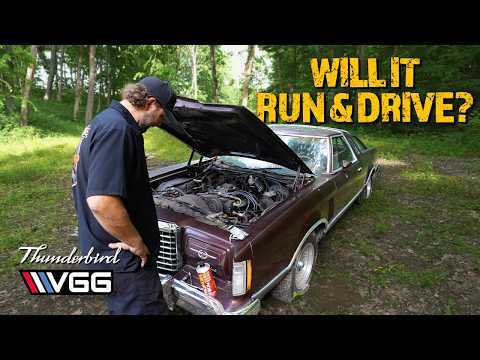 Ford Thunderbird ABANDONED For 20 Years! Will it RUN AND DRIVE Home?