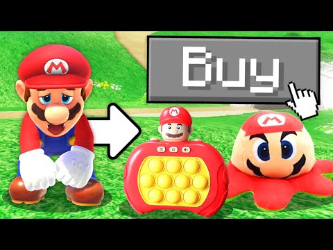 If I Take Damage I Have To Buy WEIRD Mario Merch...