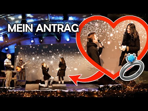 Mein Antrag an die schönste Frau der Welt 💗💍