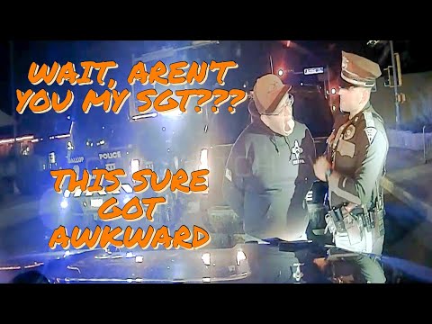 On Duty Cops Find Their Off Duty Sergeant Drunk on Side of Road