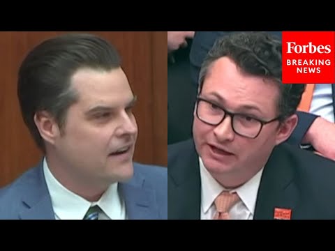 'No One Elected You': Matt Gaetz Clashes With Dem Witness On ATF Authority And The Second Amendment