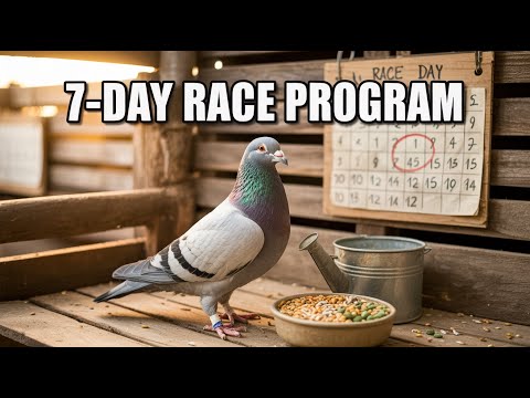 The Secret 7-Day Race Conditioning Program of Champion Pigeons”