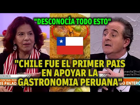 PRENSA CHILENA QUEDA EN SHOCK CON CLASE MAGISTRAL DE CHEF PERUANA SOBRE GASTRONOMÍA