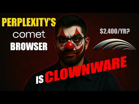 Perplexity's "Comet" Browser is CLOWNWARE