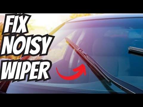 FIX Noisy Windshield Wiper Squeaks Quick & Easy!
