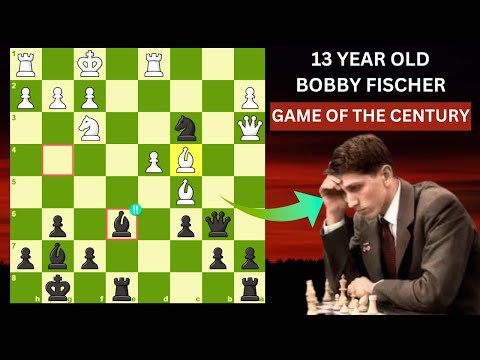 Bobby Fischer sacrifices his queen! - The Game of the Century 