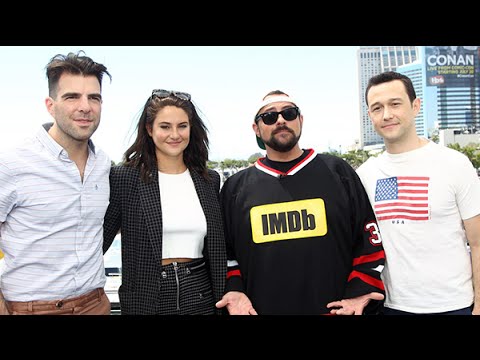 Kevin Smith interviews the cast of 'Snowden' on the #IMDboat at San Diego Comic Con 2016