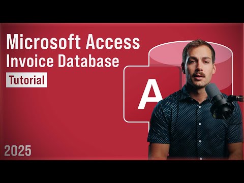 How to Create Database in Access | How to Create an Invoice Management Database in Microsoft Access