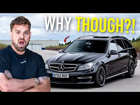 CAR DEALER COULDN’T SELL THIS MINT MERCEDES C63 AMG ESTATE?!