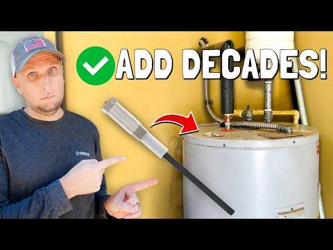 Add 20 Extra Years To Your Water Heater & Get Rid Of Rotten Egg Smell!