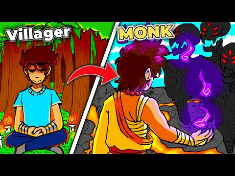 Evolving into a GOD LEVEL MONK in Minecraft
