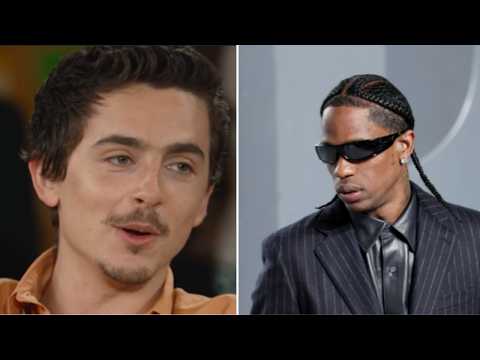 Timothee Chalamet Reacts To Travis Scott Mocking His Loss At The Oscars