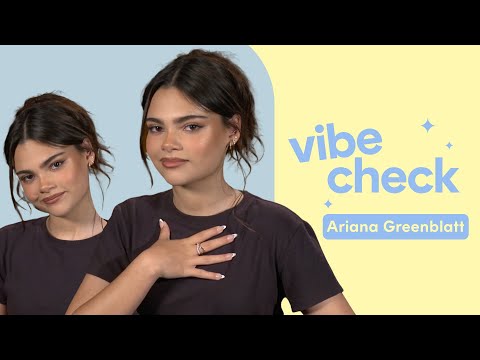 Ariana Greenblatt 100% Passes The Vibe Check | Cosmopolitan UK