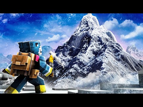 Ich besteige den MOUNT EVEREST in MINECRAFT...