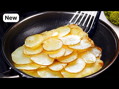 3 Ingredients ONLY! Most DELICIOUS Potato Recipe I learned in the Village! Quick and Simple